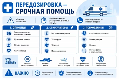Помощь при передозировке в Новой Ляле
