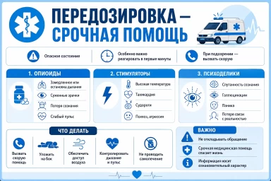 Помощь при передозировке в Новой Ляле
