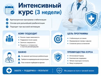 Реабилитация за 21 день в Новой Ляле